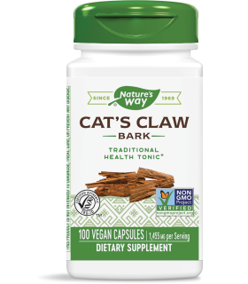 КОТЕШКИ НОКЪТ КОРА 485 МГ Х 100 КАПС. НЕЙЧЪРС УЕЙ / CAT'S CLAW NATURE'S WAY / цена, информация
