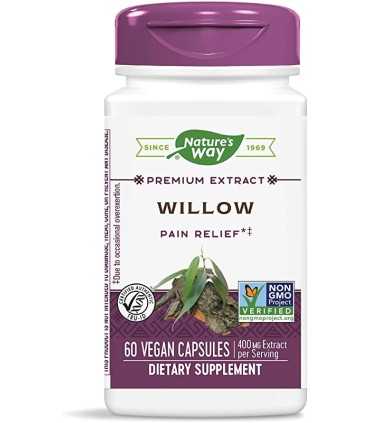 БЯЛА ВЪРБА 400 МГ Х 60 КАПС. НЕЙЧЪРС УЕЙ / WHITE WILLOW NATURE'S WAY / цена, информация