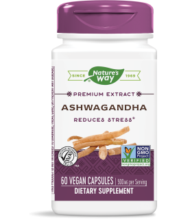 Ашваганда 500 мг х 60 капс. НЕЙЧЪРС УЕЙ / ASHWAGANDHA NATURE'S WAY / цена, информация