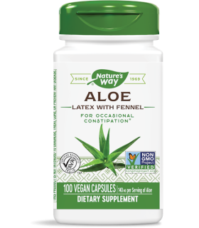 Алое Вера Латекс с Копър 275 МГ Х 100 КАПС. НЕЙЧЪРС УЕЙ / ALOE VERA LATEX AND LEAF NATURE'S WAY / цена, информация
