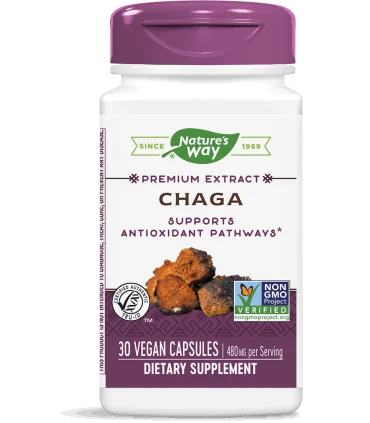 Чага 480 мг капс. x 30 НЕЙЧЪРС УЕЙ / Chaga Premium Extract, цена | Arteka.bg