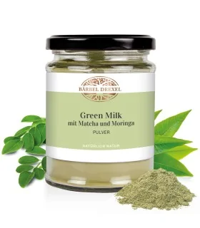 Зелено мляко с матча и моринга Пудра 120 г Барбел Дрексел/GREEN MILK mit Matcha und Moringa Pulver, цена, информация | Arteka.bg