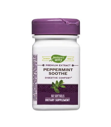 Пеперминт соут софтгел капс. х 60 Нейчърс Уей/Peppermint Soothe цена, информация | Arteka.bg