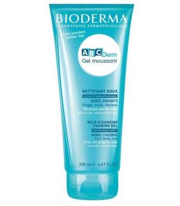 Биодерма ABC ДЕРМ измиващ гел мусан 1 л/200 мл/ BIODERMA ABC DERM GEL MOUSSANT, цена | Arteka.bg