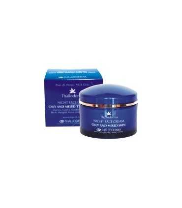 ТАЛОДЕРМА НОЩЕН КРЕМ ЗА ЛИЦЕ ЗА МАЗЕН И СМЕСЕН ТИП КОЖА 50 МЛ / THALLODERMA NIGHT FACE CREAM FOR OILY AND MIXED TYPE OF SKIN