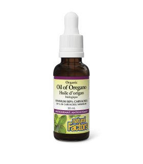 РИГАН МАСЛО ОРГАНИК 30 МЛ NATURAL FACTORS / ORGANIC OIL OF OREGANO NATURAL FACTORS / цена, информация
