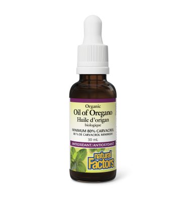 РИГАН МАСЛО ОРГАНИК 30 МЛ NATURAL FACTORS / ORGANIC OIL OF OREGANO NATURAL FACTORS / цена, информация