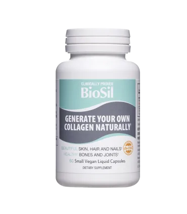 BioSil™ Коса, кожа и нокти 115 mg x 60 V капсули Natural Factors