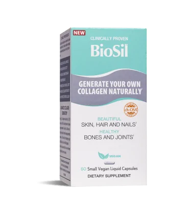BioSil™ Коса, кожа и нокти 115 mg x 60 V капсули Natural Factors