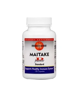 Maitake D-fraction /Майтаке D-Фракция Стандарт x 120 капсули MUSHROOM WISDOM
