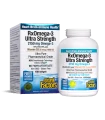 RX Omega-3 Ultra Strength + витамин D3 1000 IU  х 150 софтгел капсули Natural Factors