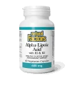 Алфа липоева киселина 600 mg + витамин В1 и В2 х 60 V капсули Natural Factors