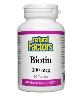 Биотин 300 mcg x 90 табл. Natural Factors