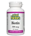 Биотин 300 mcg x 90 табл. Natural Factors