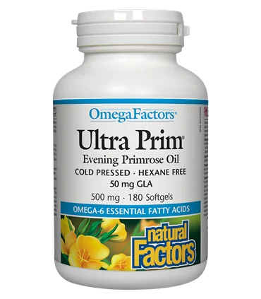 Вечерна Иглика масло 500 mg х 180 софтгел капсули Natural Factors