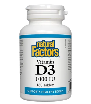 Витамин D3 1000 IU х 180 таблетки R Natural Factors
