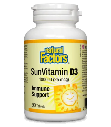 Витамин D3 1000 IU х 90 таблетки R Natural Factors