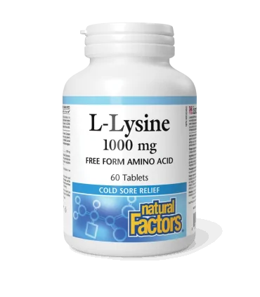 Л-Лизин NF 1000 mg x 60 таблетки Natural Factors