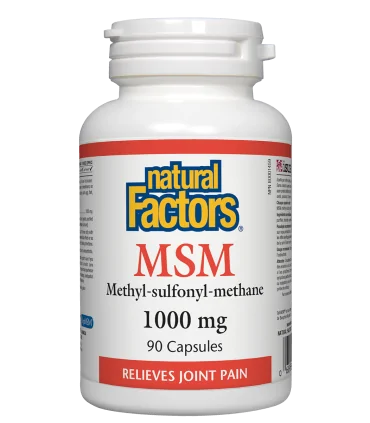 МСМ 1000 mg х 90 капсули Natural Factors