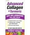 Advanced Collagen + Turmeric Колаген + Куркума х 30 мини каплети Webber Naturals