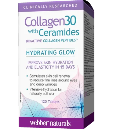 Collagen30® Колаген  + Серамиди х 120 таблетки Webber Naturals