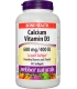 Калций 600 mg + Витамин D3 400 IU x 90 софтгел капсули Webber Naturals