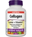 Колаген 500 mg (с Л-Лизин + Витамин С) x 120 таблетки Webber Naturals