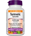Куркума Турмерик 600 mg x 60 V капсули Webber Naturals