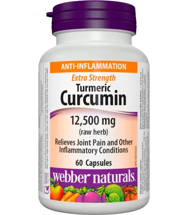 Куркумин Турмерик Супер Концентрат 500 mg x 60 капсули Webber Naturals