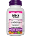 Мака за жени х 60 V капсули Webber Naturals