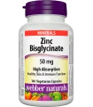 Цинк Бисглицинат High Asborption 50 mg  x 120 V капсули Webber Naturals