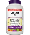 Черен дроб на треска масло х 180 софтгел капсули Webber Naturals