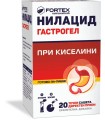 Нилацид гастрогел при киселини течни сашета х 20