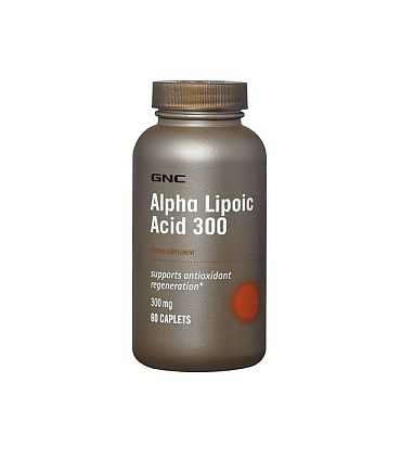 АЛФА ЛИПОЕВА КИСЕЛИНА 300 МГ Х 60 КАПС. GNC