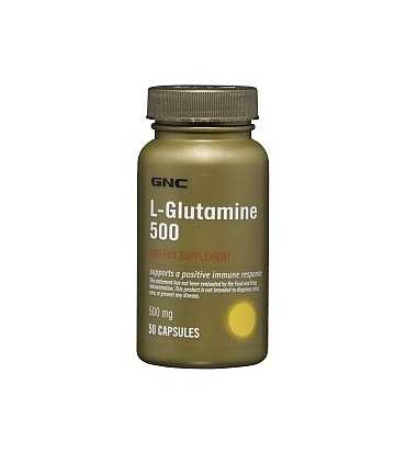 Л- ГЛУТАМИН 500 МГ Х 50 КАПС. GNC