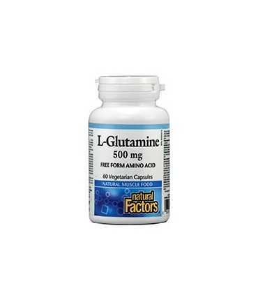 Л-ГЛУТАМИН 500 МГ Х 60 V КАПС. NATURAL FACTORS