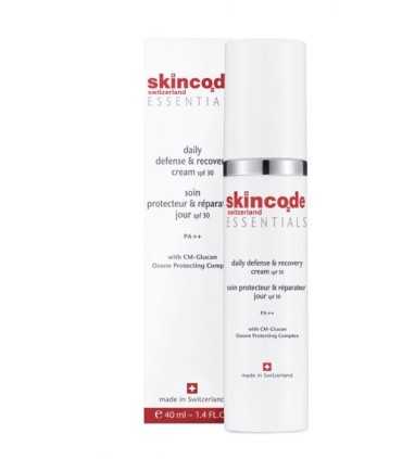 СКИНКОД ESSENTIALS ЗАЩИТЕН И ВЪЗСТАНОВЯВАЩ ДНЕВЕН КРЕМ SPF 30 40 МЛ