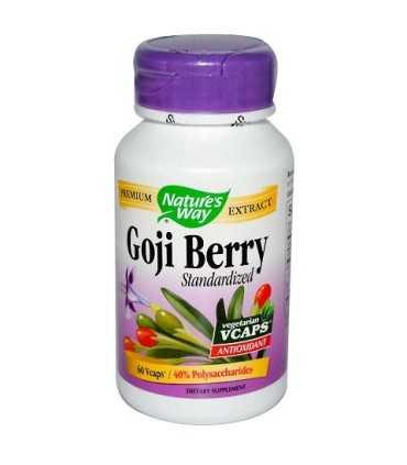 ГОДЖИ БЕРИ 500 МГ НЕЙЧЪРС УЕЙ / GOJI BERRY NATURE'S WAY / цена, информация