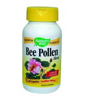 ПЧЕЛЕН ПРАШЕЦ 580 МГ Х 100 КАПС. НЕЙЧЪРС УЕЙ / BEE POLLEN NATURE'S WAY / цена, информация