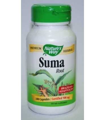 СУМА БРАЗИЛСКИ ЖЕН-ШЕН КОРЕН 500 МГ Х 100 КАПС. НЕЙЧЪРС УЕЙ / SUMA NATURE'S WAY / цена, информация