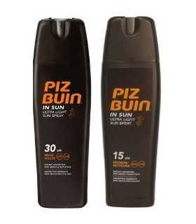 ПИЗ БУИН IN SUN СЛЪНЦЕЗАЩИТЕН СПРЕЙ ЗА ТЯЛО SPF 15/30 200 МЛ