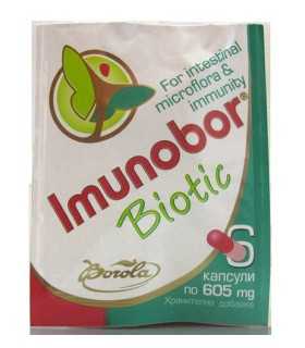 ИМУНОБОР БИОТИК КАПС. Х 6 БОРОЛА / IMUNOBOR BIOTIC BOROLA / цена, информация