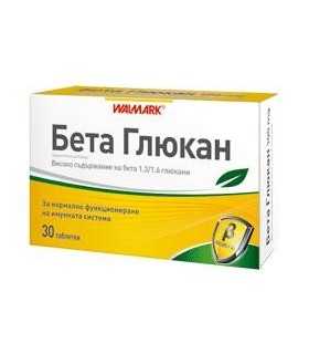 БЕТА ГЛЮКАН ВАЛМАРК ТАБЛ. Х 30 ВАЛМАРК / BETA GLUCAN WALMARK / цена, информация