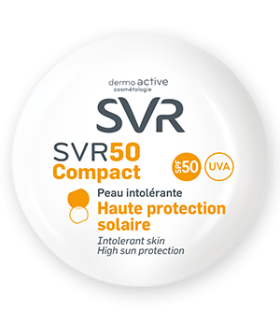 SVR 50 КОМПАКТ ТЕНИРАНА КРЕМ-ПУДРА 10 МЛ