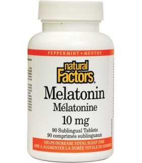 МЕЛАТОНИН 10 МГ Х 90 NATURAL FACTORS / MELATONIN 10 MG NATURAL FACTORS / цена, информация