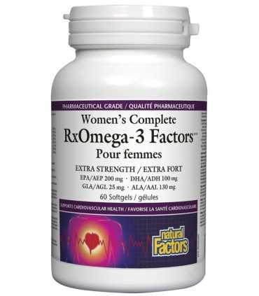 ОМЕГА ФАКТОР ЗА ЖЕНИ Х 60 СОФТГЕЛ КАПС. NATURAL FACTORS