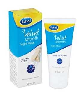 SCHOLL VELVET SMOOTH НОЩЕН КРЕМ МАСКА ЗА СТЪПАЛА 60 МЛ