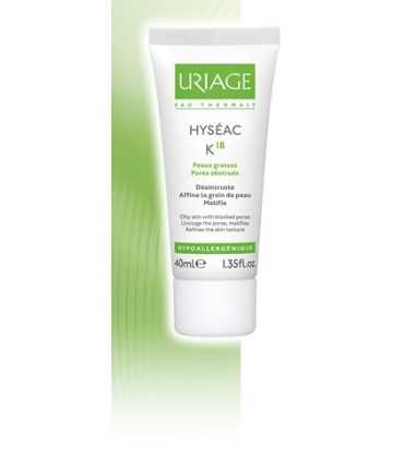 УРИАЖ ИЗЕАК К18 КРЕМ 40 МЛ / URIAGE HYSEAC SOIN ACTIF AUX AHA / цена, информация