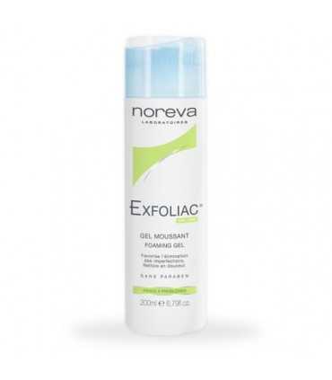 ЕКСФОЛИАК ИЗМИВАЩА ГЕЛ-ПЯНА 200 МЛ / EXFOLIAC FOAMING GEL NOREVA / цена, информация