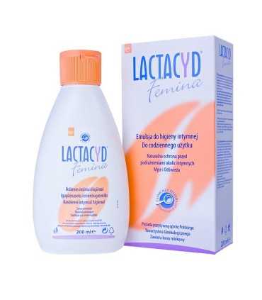 Лактацид ФЕМИНА ГЕЛ ЕМУЛСИЯ 200 МЛ / LACTACYD FEMINA / цена, информация